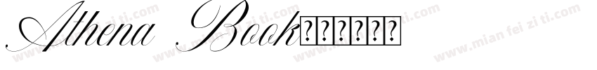 Athena Book字体转换